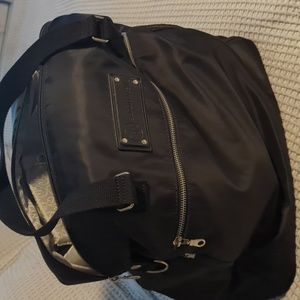 Sarah wells black pump bag